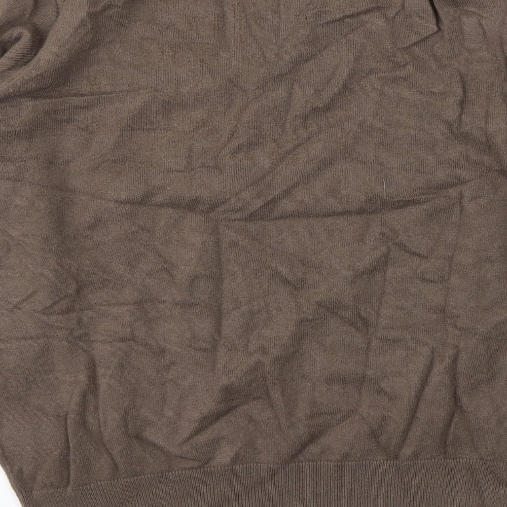 M&S Mens Brown   Pullover Sweatshirt Size M