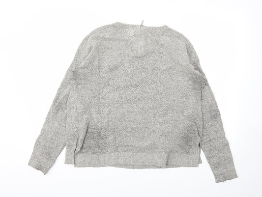 Papaya Womens Grey   Pullover Jumper Size M
