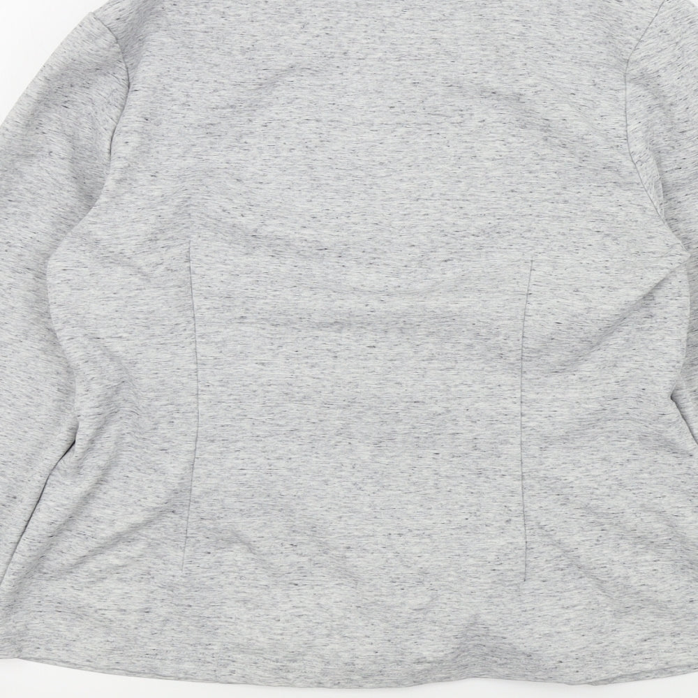 George Womens Grey   Jacket Poncho Size 14