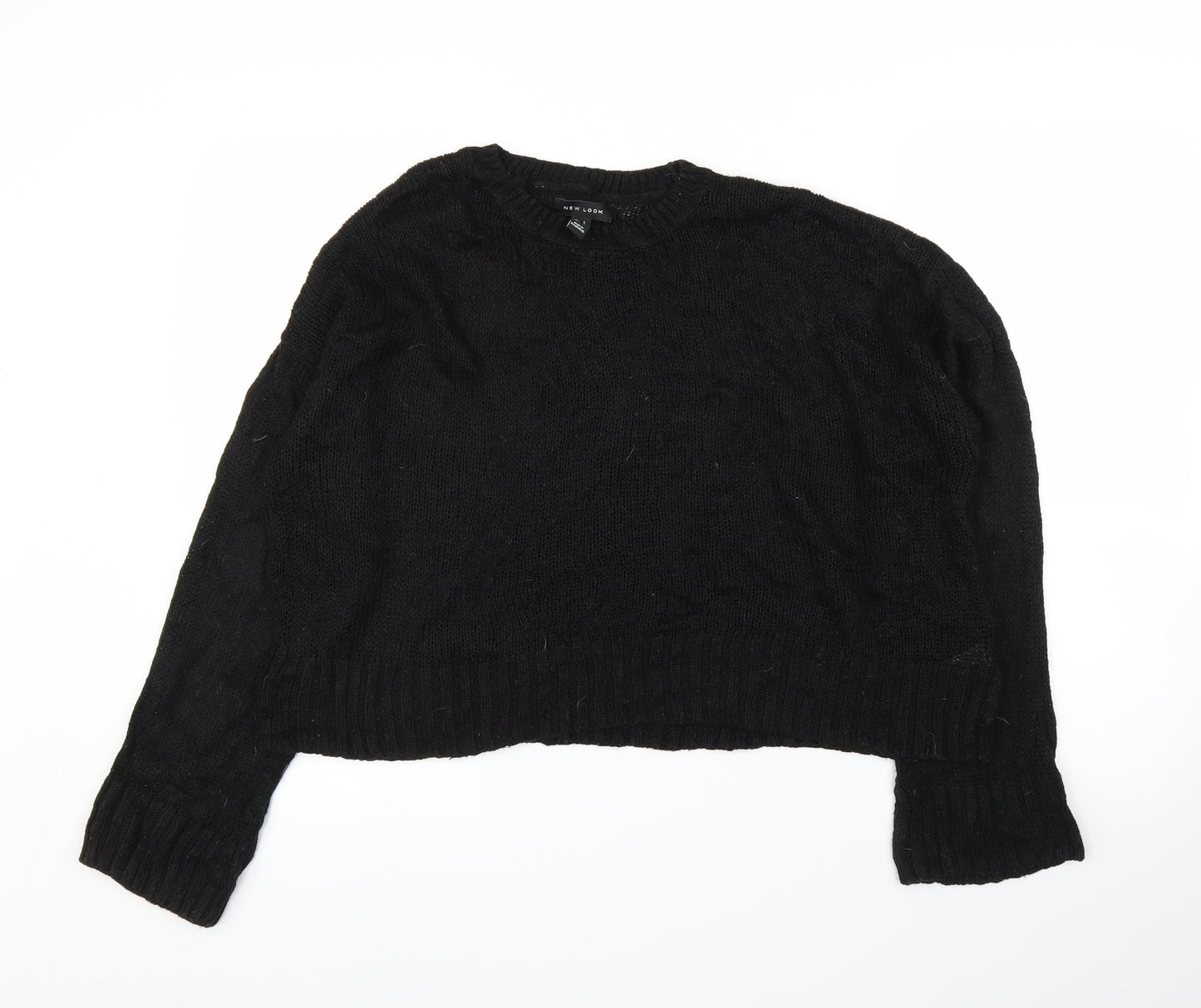 New Look Womens Black   Pullover Jumper Size L