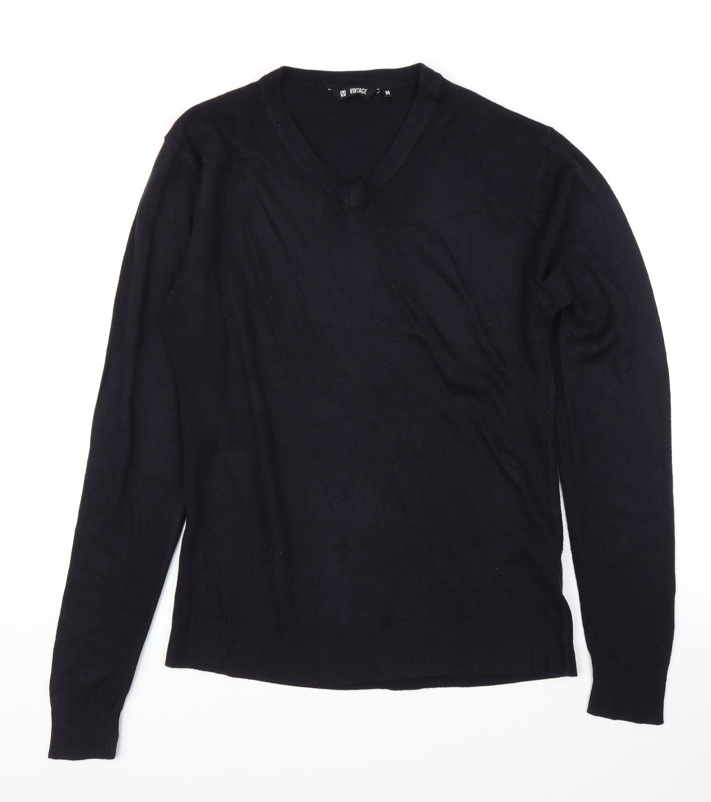Vintage Mens Blue   Pullover Jumper Size M