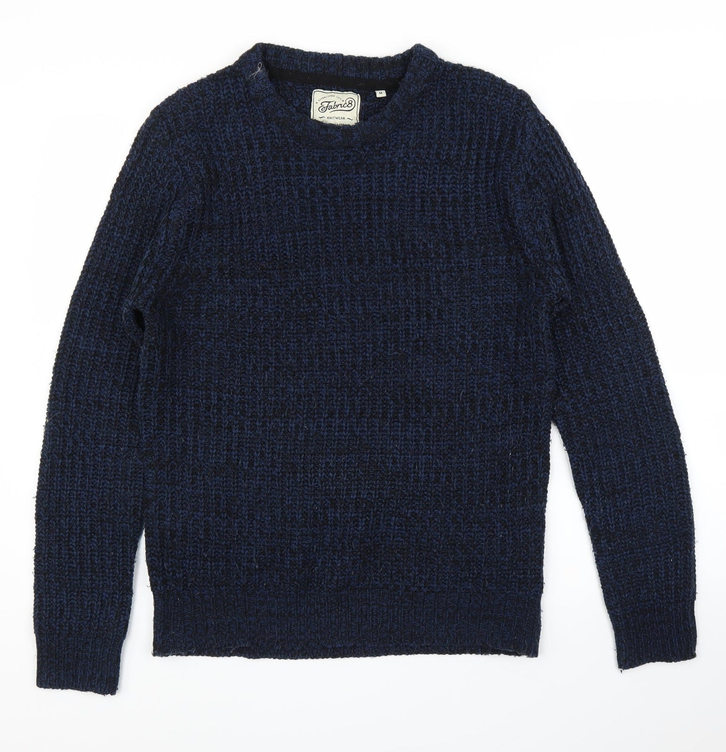 Fabric 8 Mens Blue   Pullover Jumper Size M