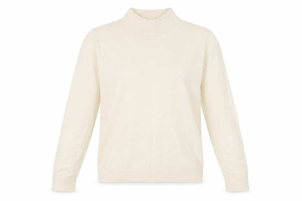 Marks & Spencer Womens Ivory   Pullover Jumper Size 12