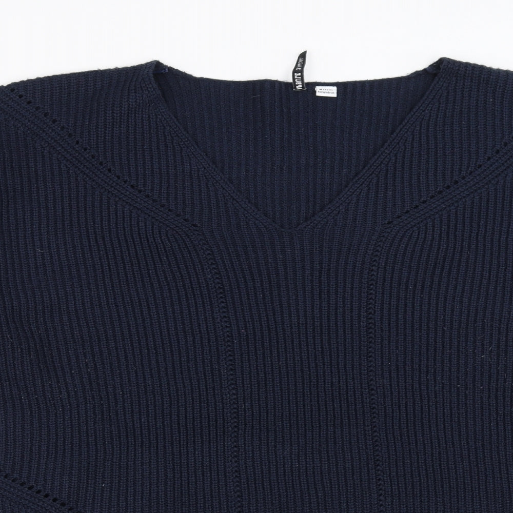CAPSULE Womens Blue   Pullover Jumper Size L