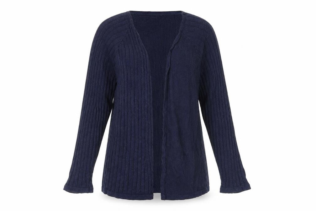 Fransa Womens Black   Cardigan Jumper Size L