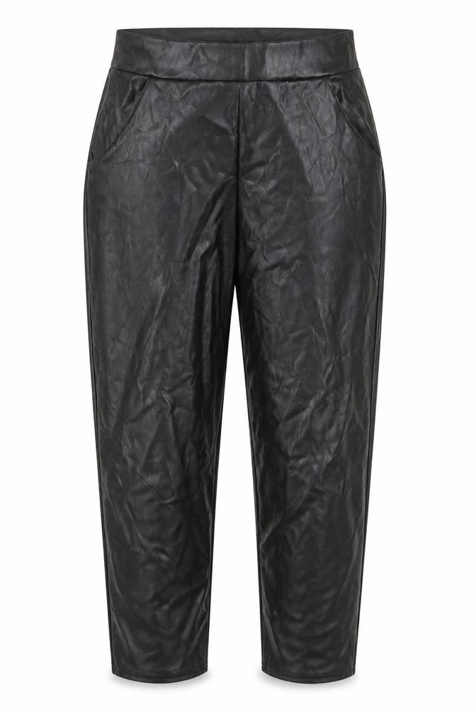 PRETTYLITTLETHING Womens Black   Trousers  Size 12 L26 in