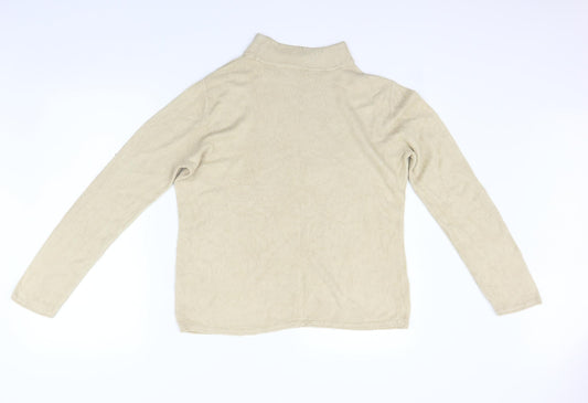 BM Womens Beige   Pullover Jumper Size M