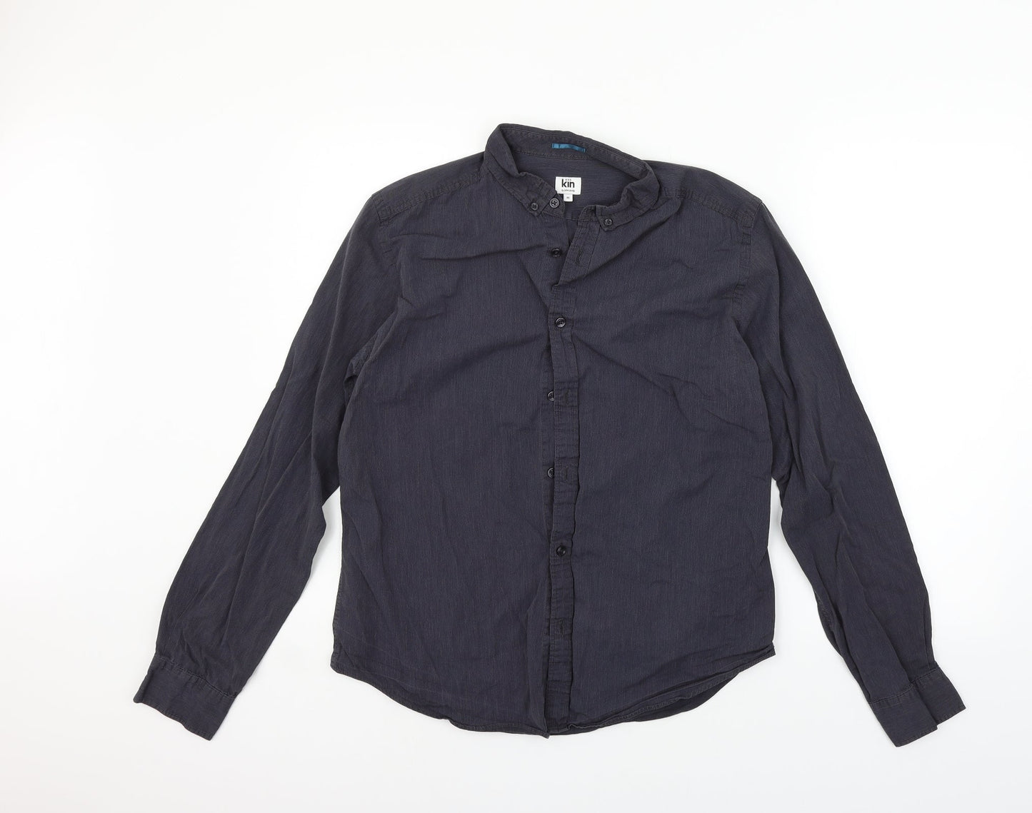 John Lewis Mens Grey    Button-Up Size M