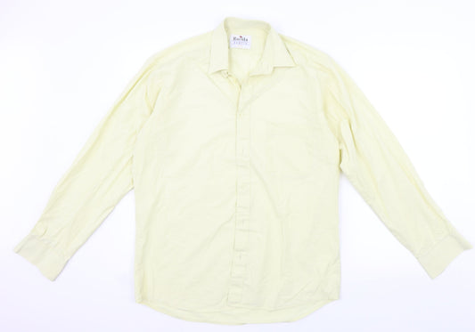 rocola Womens Yellow   Basic Button-Up Size L