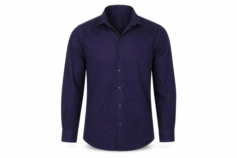 Primark Mens Blue    Button-Up Size 17
