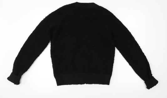 Papaya  Womens Black   Jacket Coat Size S