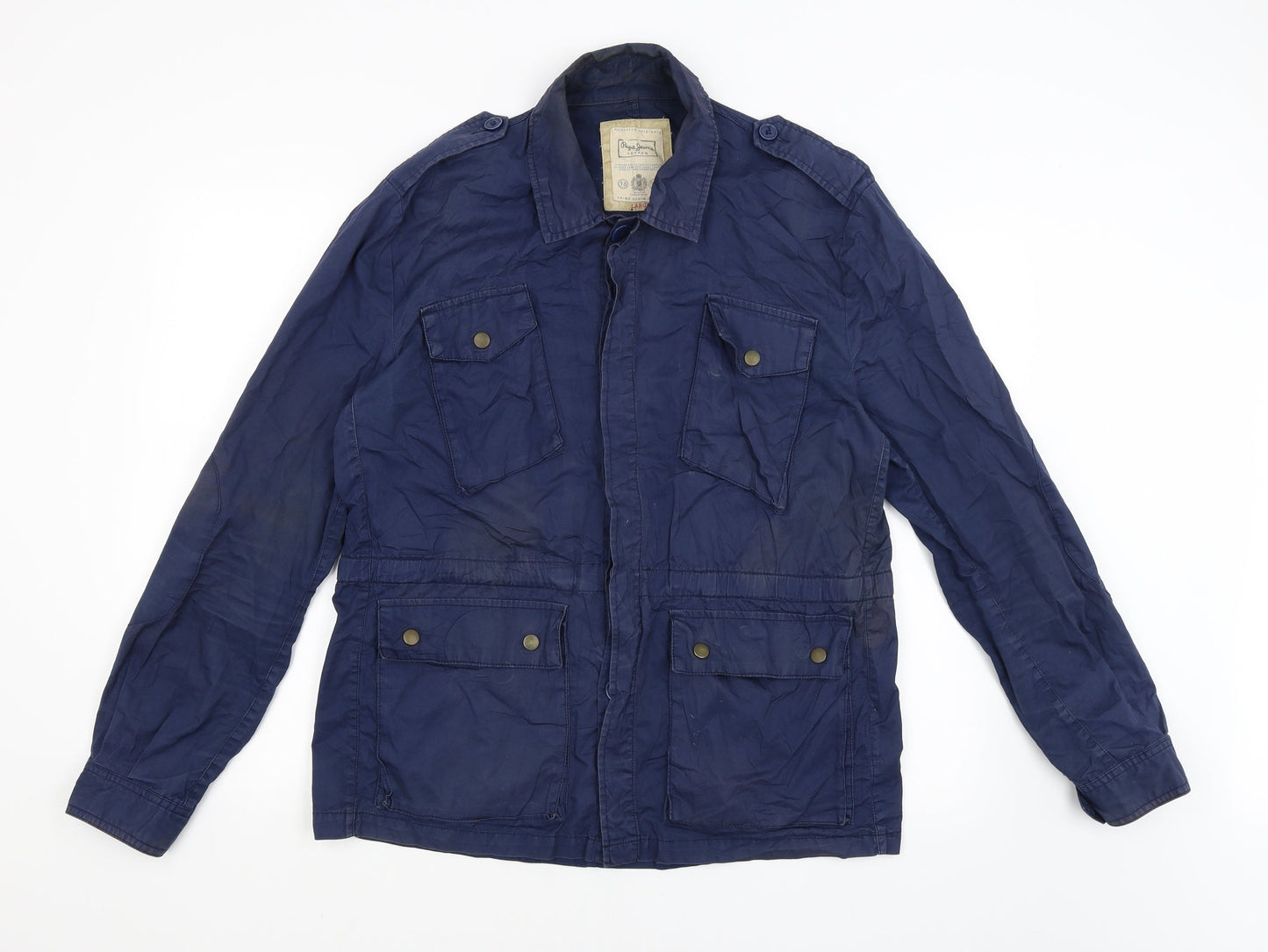 Pepe Jeama Womens Blue   Jacket  Size L