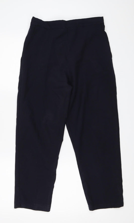 Preworn Womens Blue   Trousers  Size 14 L25 in