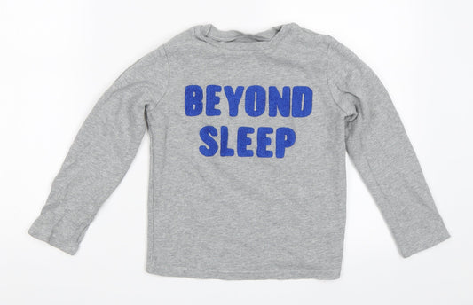 F&F Boys Grey   Pullover Sweatshirt Size 8-9 Years