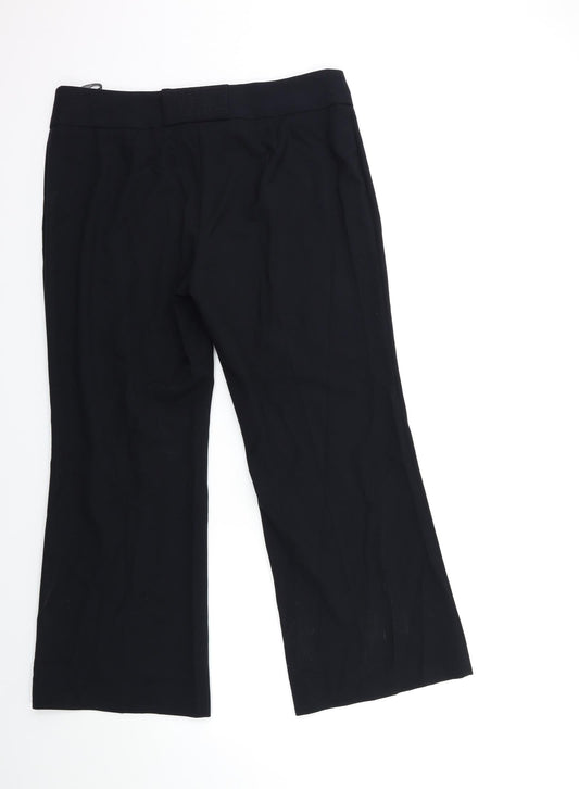 Marks and Spencer Womens Black   Trousers  Size 32 in L25 in