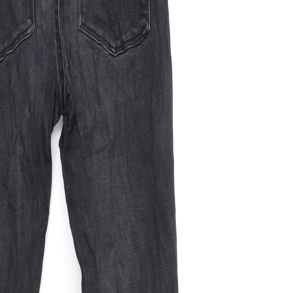 Bershka Womens Grey  Denim Skinny Jeans Size 6 L28 in