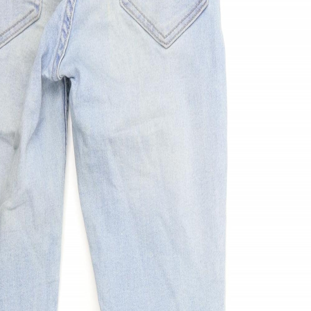 H&M Womens Blue  Denim Skinny Jeans Size 8 L29 in