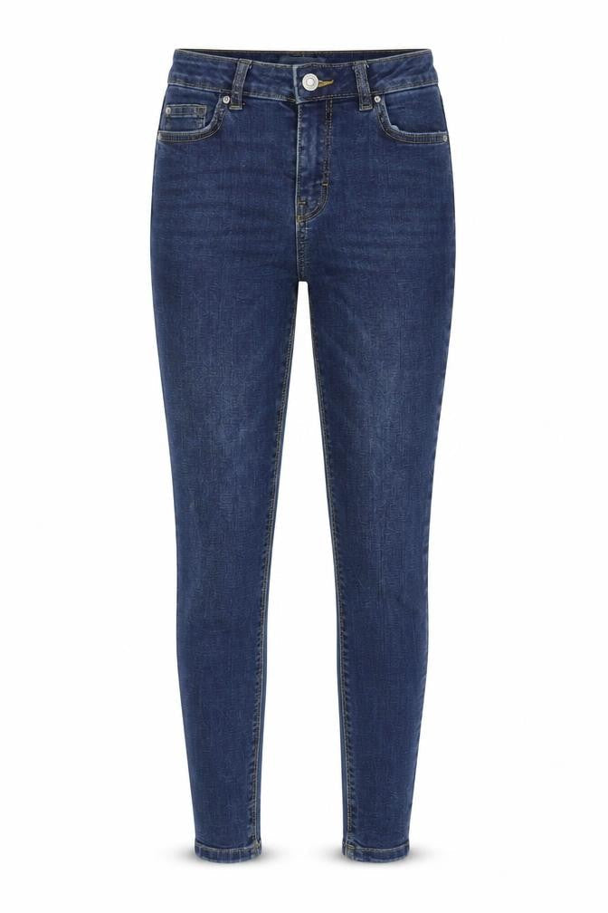 Denim & Co. Womens Blue  Denim Skinny Jeans Size 8 L28 in