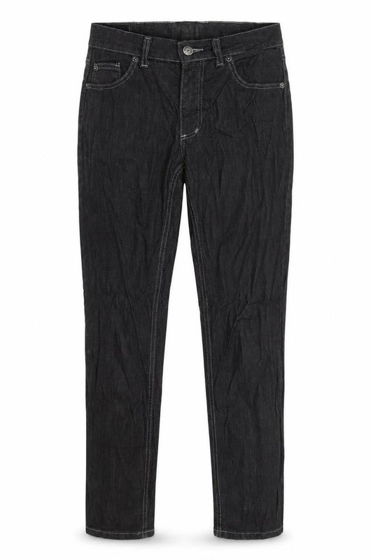 Preworn Mens Black  Denim Skinny Jeans Size 30 in L30 in