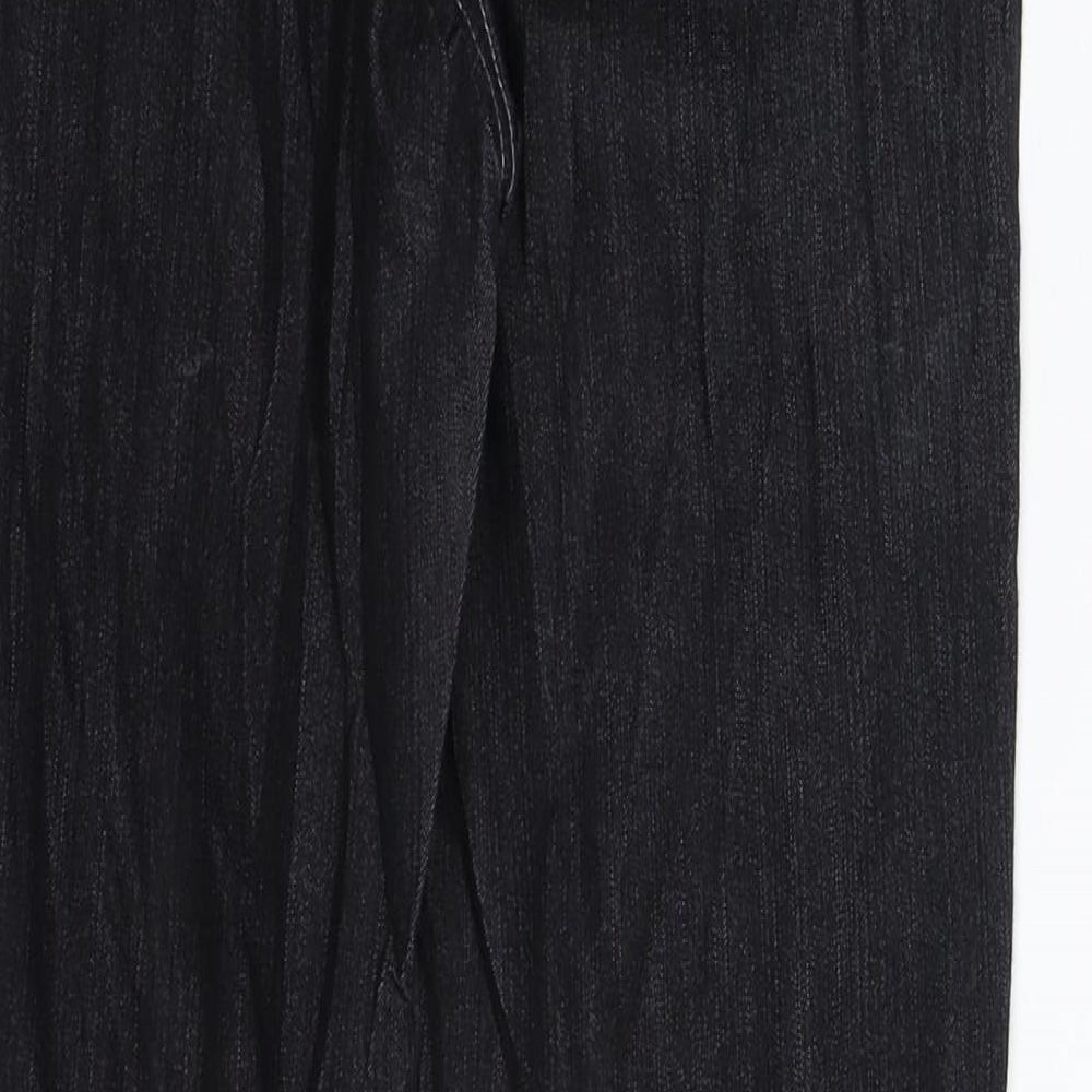 Preworn Mens Black  Denim Skinny Jeans Size 30 in L30 in