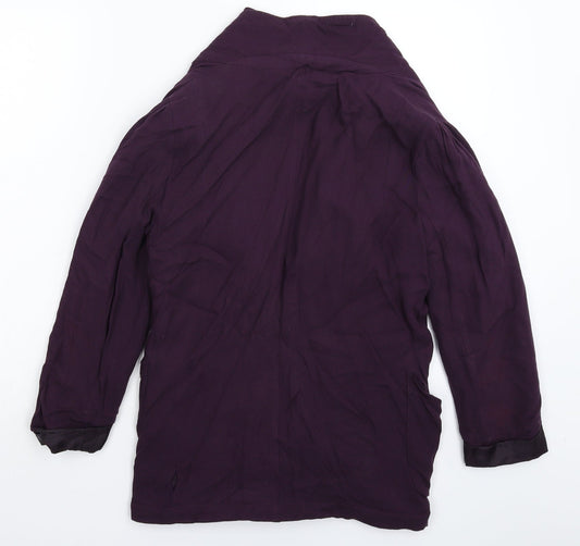 Internacionale Womens Purple   Jacket Blazer Size 12
