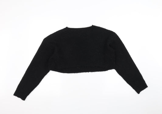 New Look Womens Black   Pullover Jumper Size M