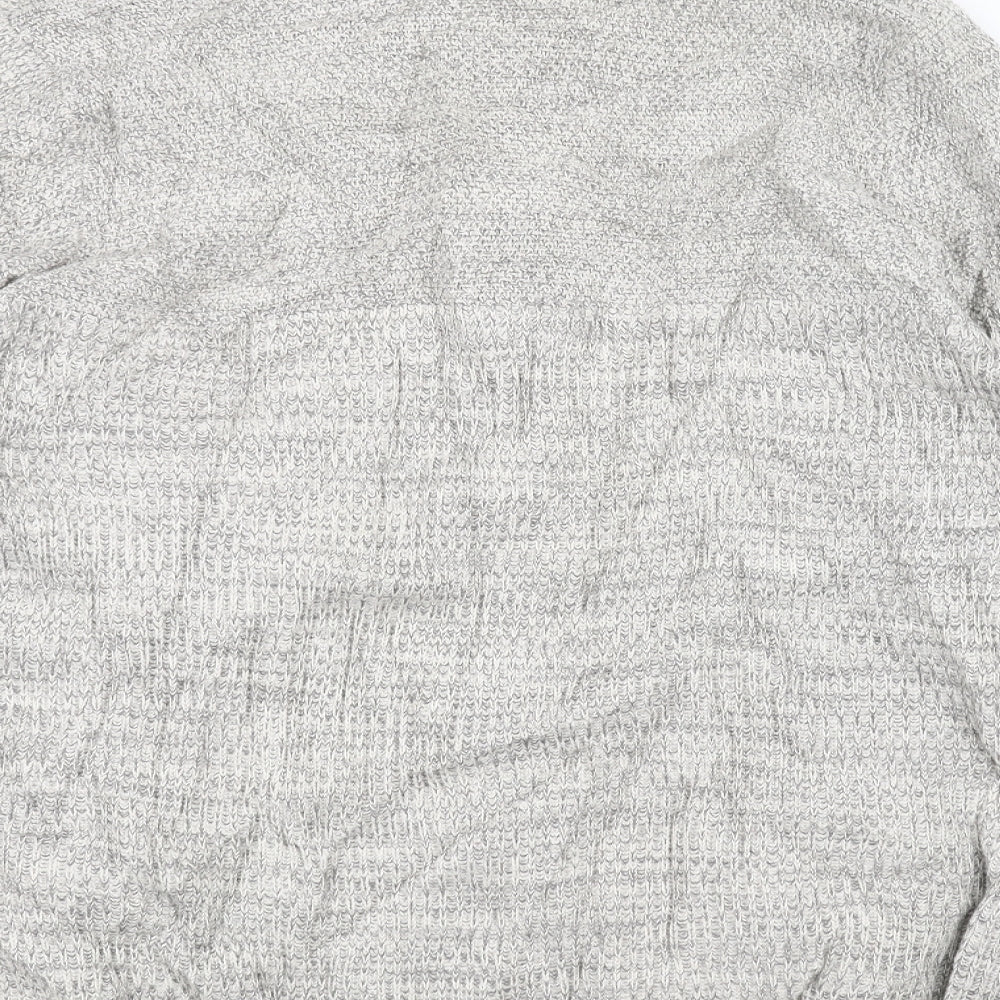 F&F Mens Grey   Jacket Coatigan Size L