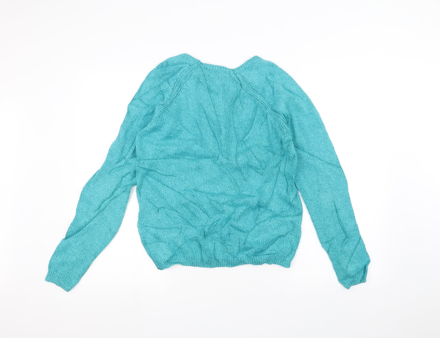 ISLE Womens Blue   Pullover Jumper Size S
