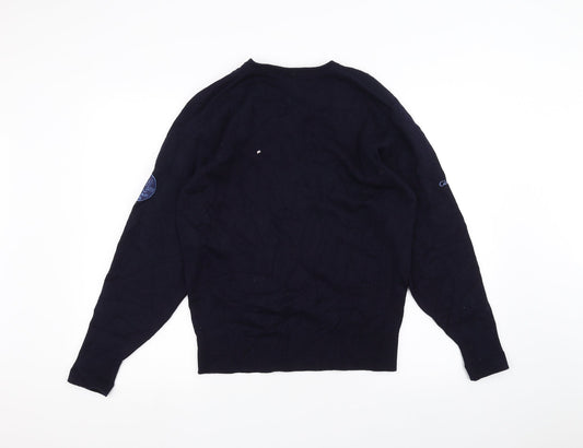 Glenbrae Mens Blue   Pullover Jumper Size XS