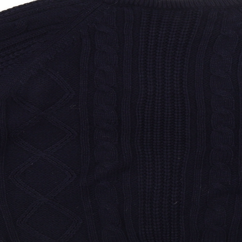 Akal Collection Womens Blue   Pullover Jumper Size L