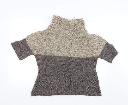 Lineamaglia Womens Beige   Pullover Jumper Size 16