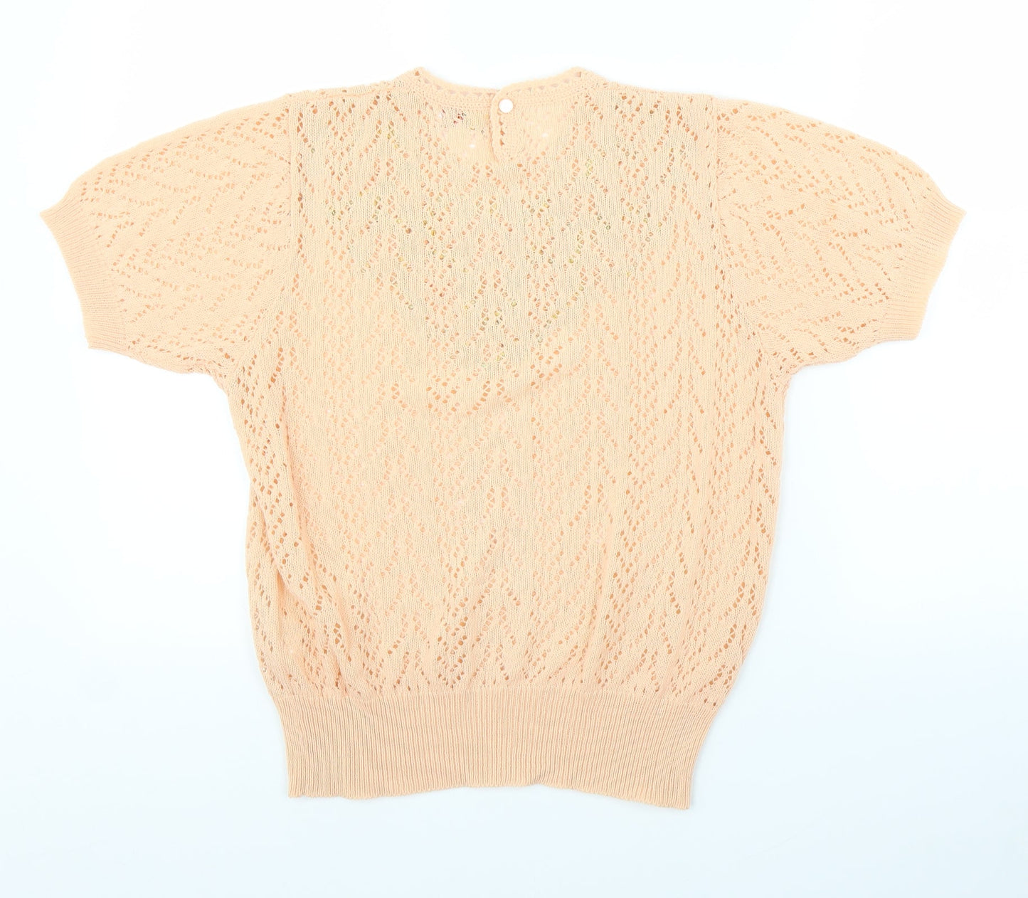 Preworn Womens Orange   Pullover Jumper Size M