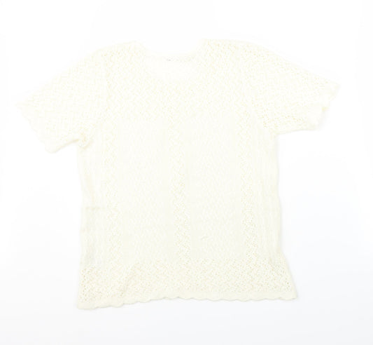 Berkertex Womens Ivory   Pullover Jumper Size 10