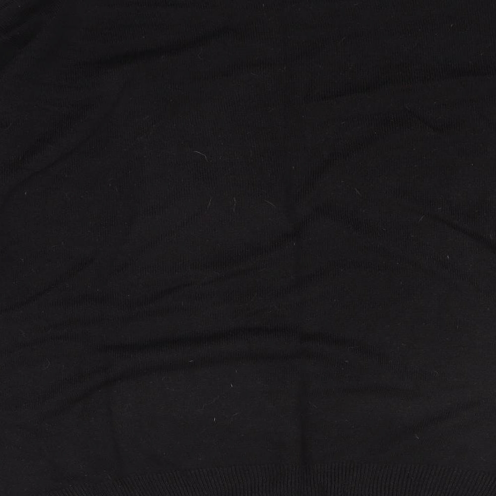 Taylor & Wright Mens Black Plaid  Pullover Jumper Size M