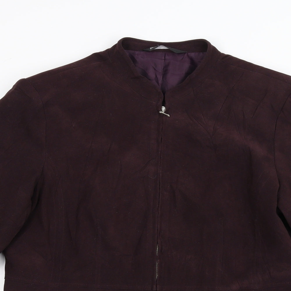 BHS Womens Purple   Jacket  Size 16
