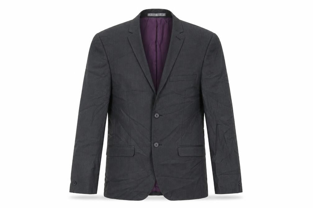 Front view of Red Herring men’s grey jacket blazer, size 36