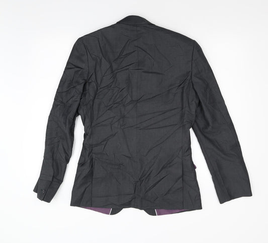 Red Herring Mens Grey   Jacket Blazer Size 36