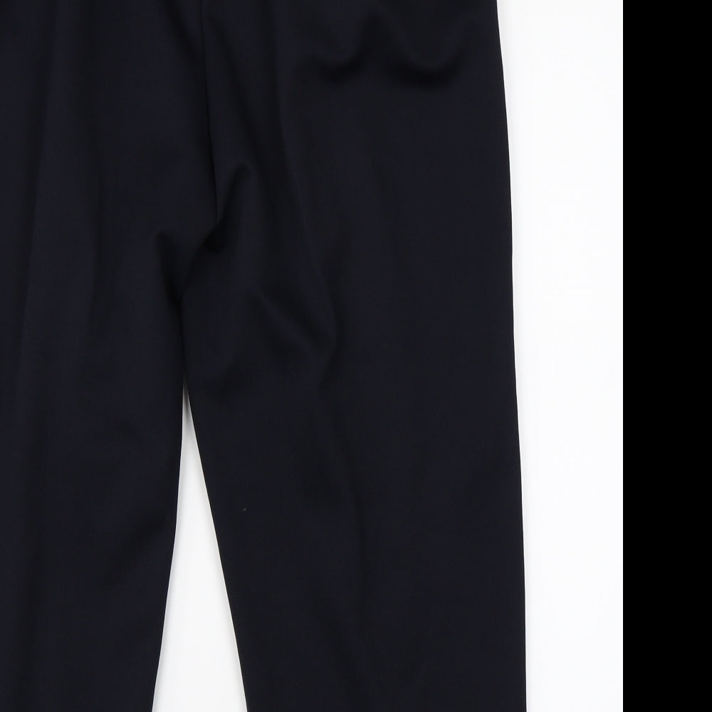 BM Womens Black   Trousers  Size 16 L21 in
