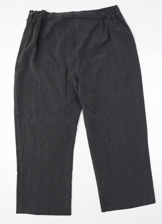 BWM Womens Grey   Trousers  Size 18 L23 in