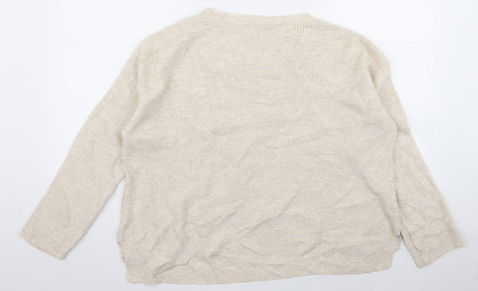 Preworn Womens Beige   Pullover Jumper Size M