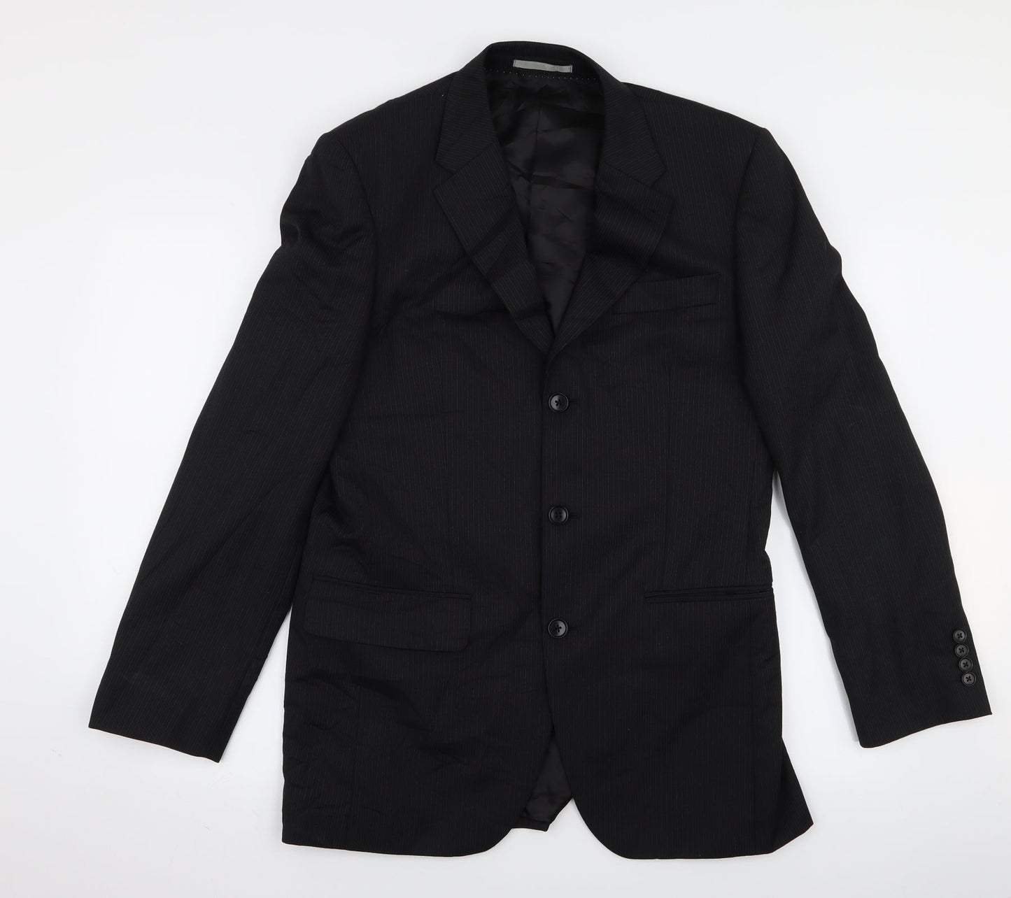 m&s Mens Black   Jacket  Size M