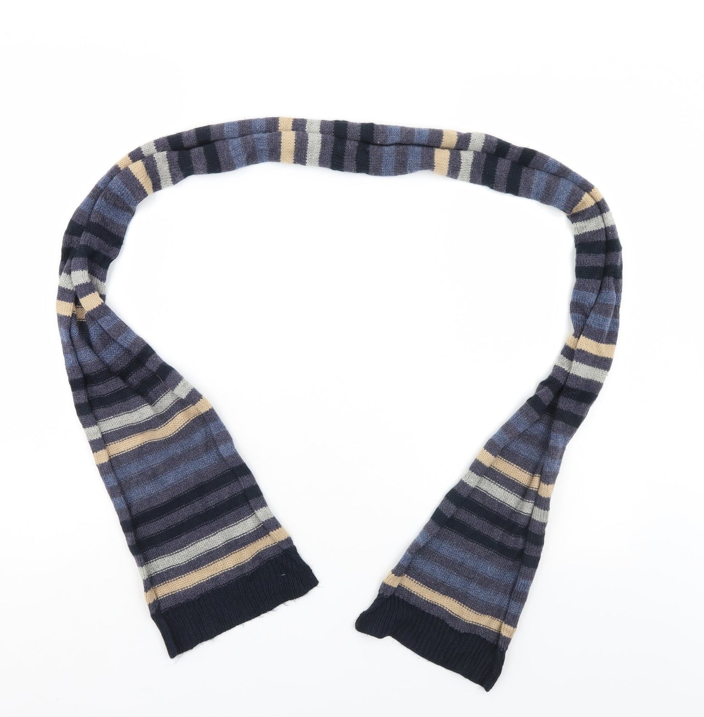 Preworn  Multicoloured Striped  Scarf  One Size