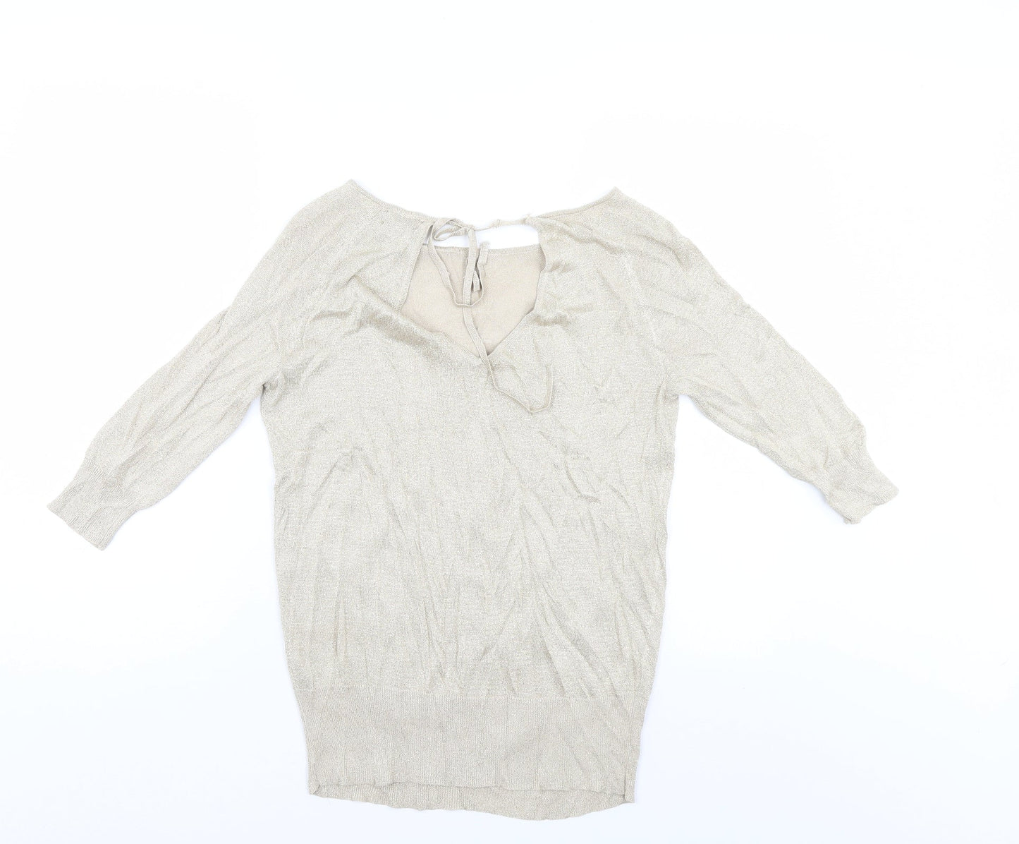 Phase Eight Womens Gold   Basic Blouse Size 10