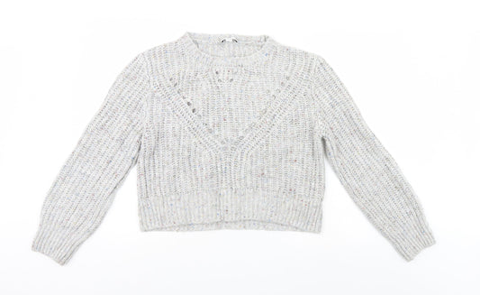 Top Shop Womens Grey   Pullover Jumper Size M
