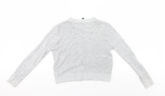 Divided Womens Grey   Pullover Jumper Size M