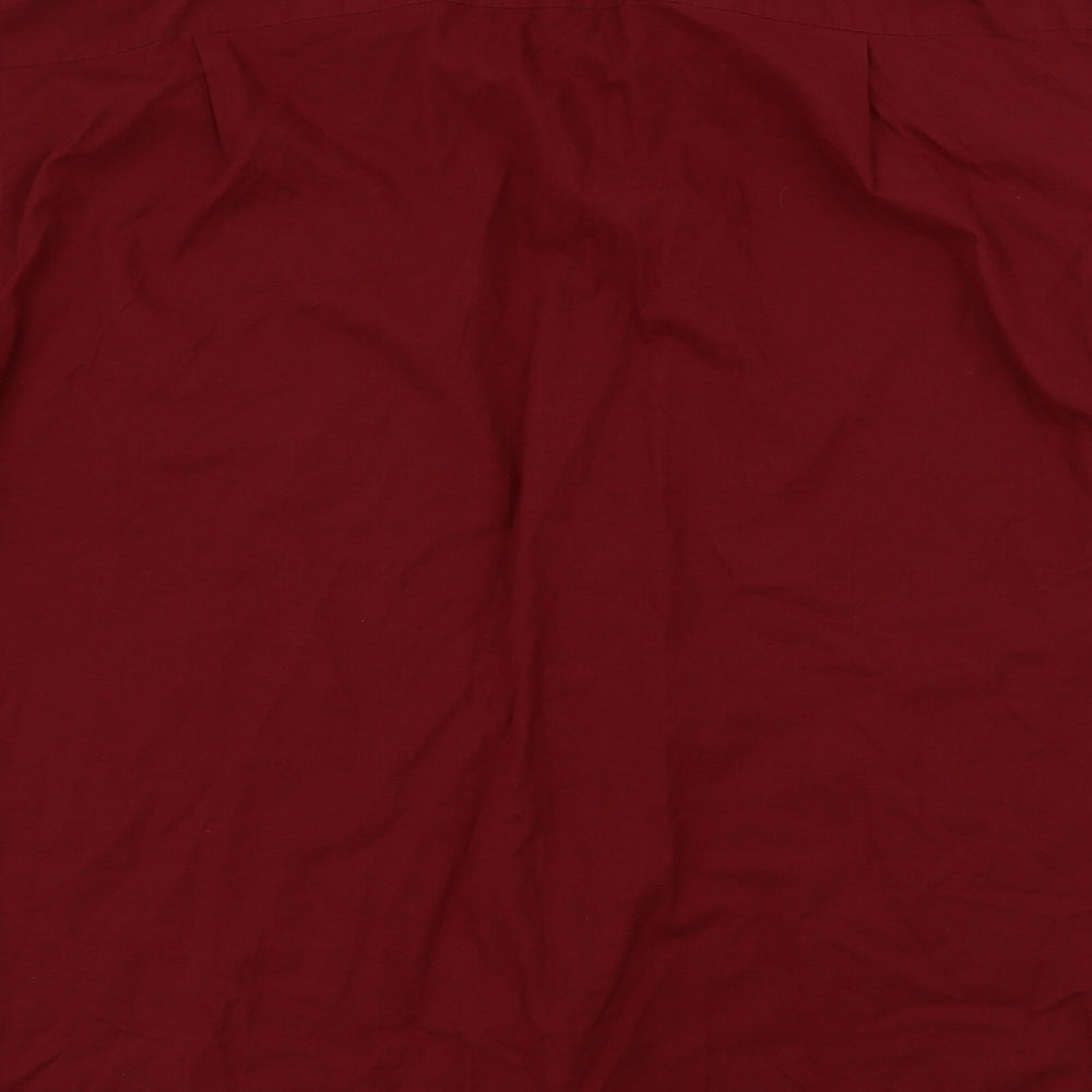 Mac Demarco Mens Red    Button-Up Size 48  - Front pocket