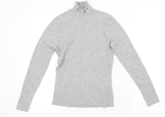 New Look Womens Grey   Pullover Jumper Size 12
