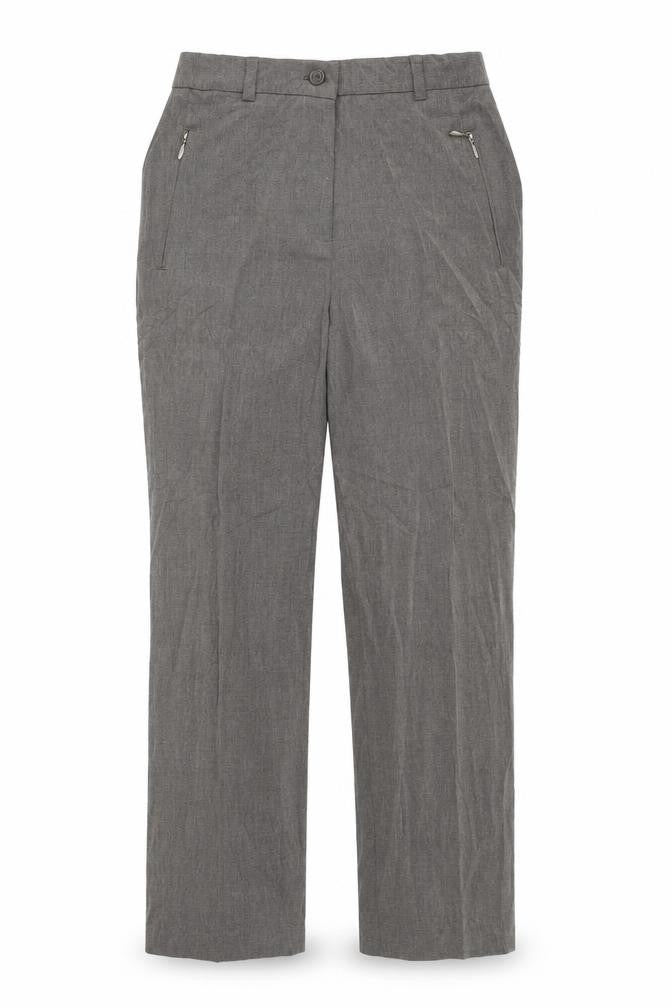 Marks and Spencer Womens Grey   Trousers  Size 10 L28.5 in
