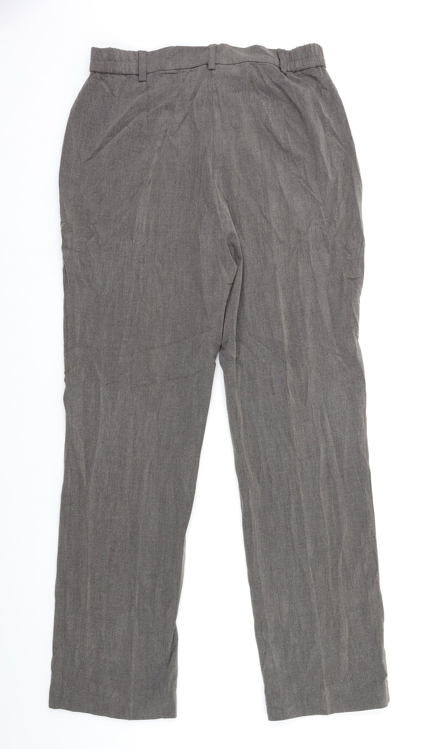 Marks and Spencer Womens Grey   Trousers  Size 10 L28.5 in
