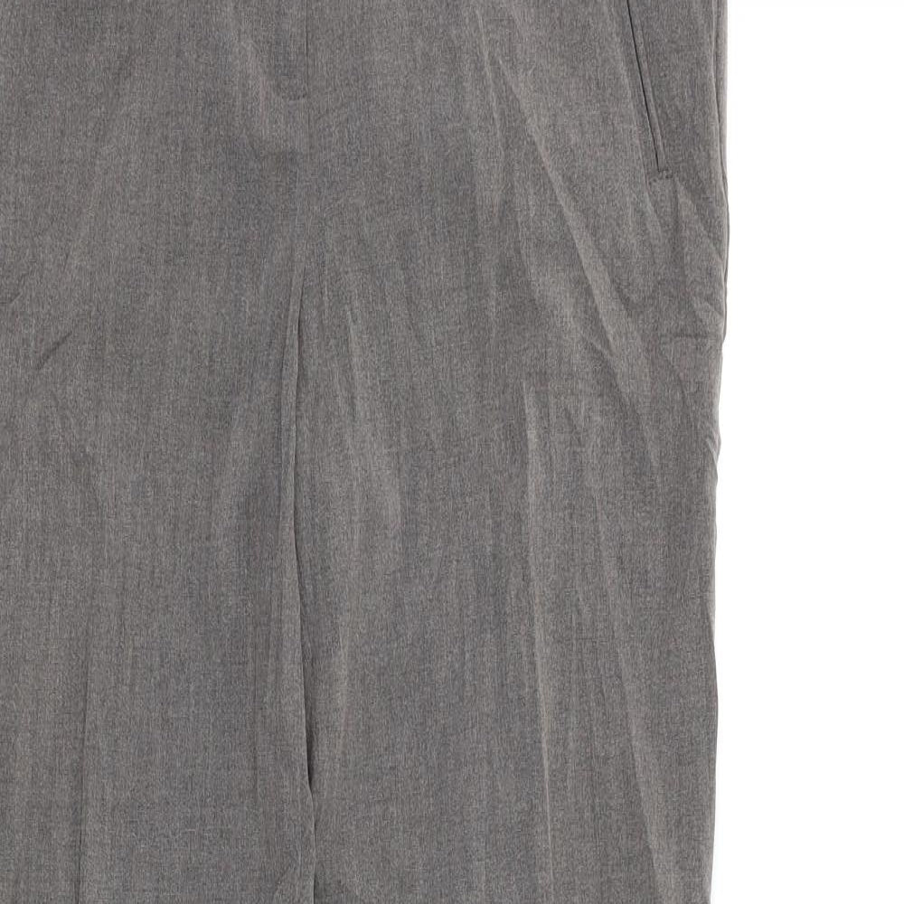 Marks and Spencer Womens Grey   Trousers  Size 10 L28.5 in
